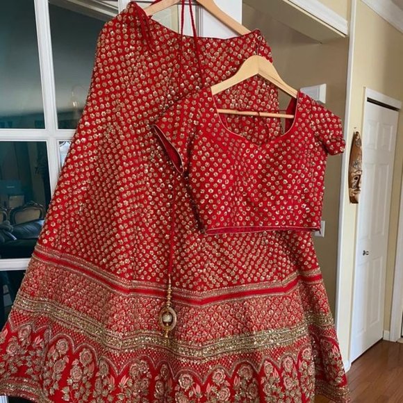 Bridal Lehenga Size 4-6 - Picture 3 of 8